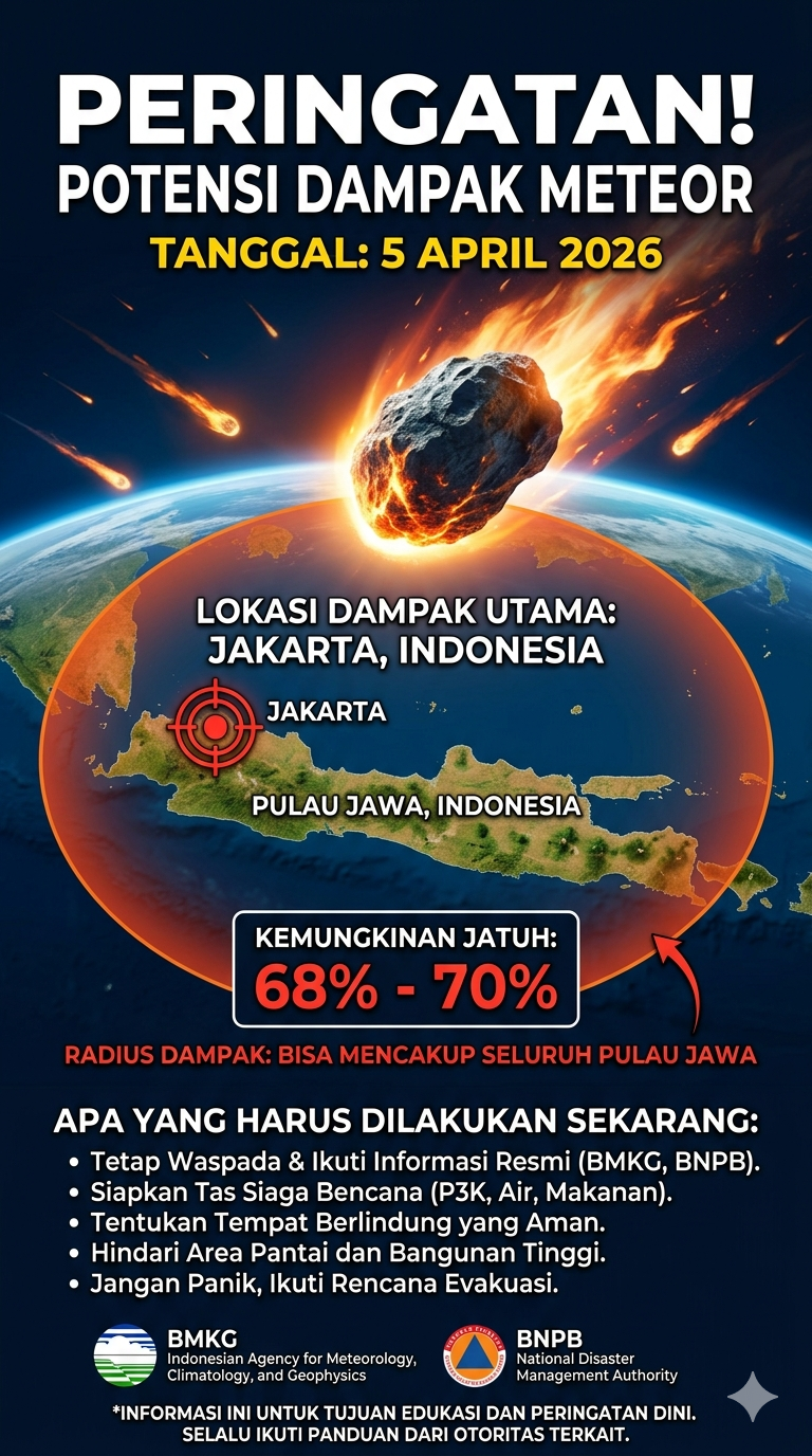 Poster Meteor Jakarta